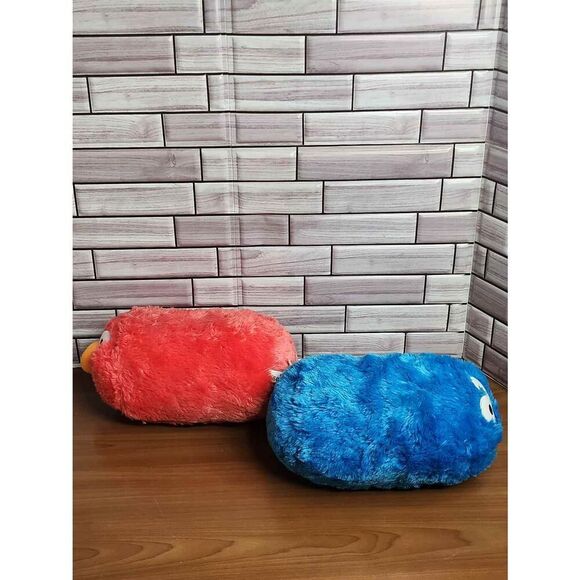 Sesame Street 50th Anniversary Stackable Cookie Monster and Elmo Plush #A62 - Picture 4 of 8